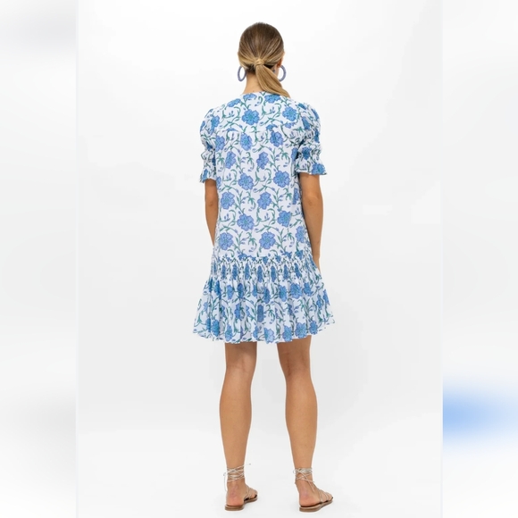 Oliphant - Blue Floral Dress - XXS - Picture 4 of 4